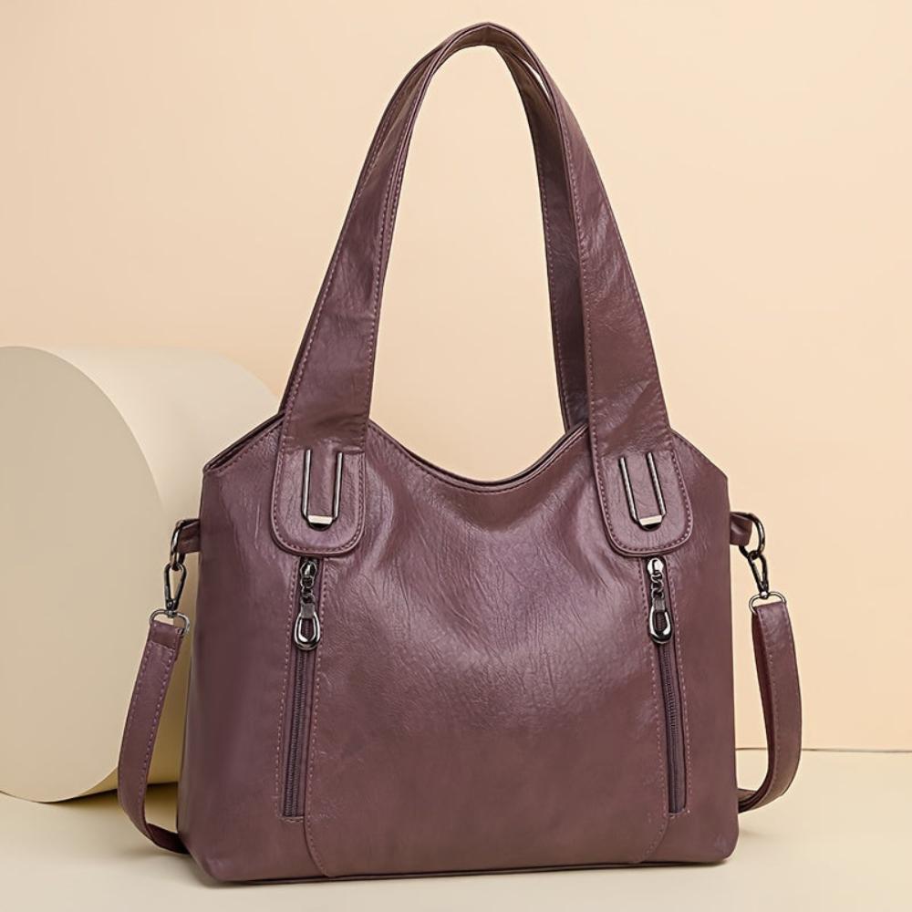 Lily Luxe Statement I Retro Tote Shoulder Bag