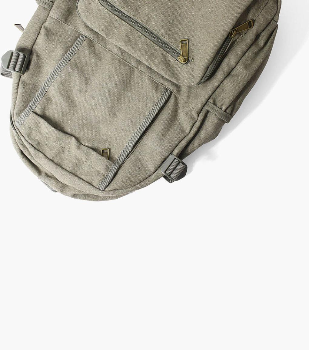 Enzo Canvas Backpack Green | Men Florsheim Bags