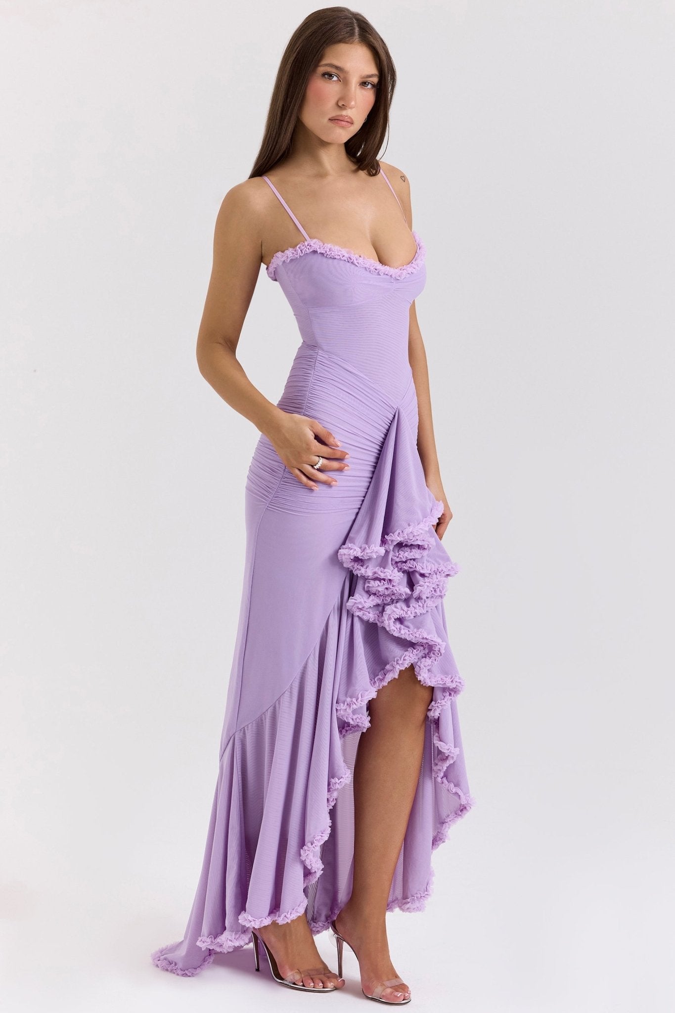 Gabbi | Ruffled Maxi Dress