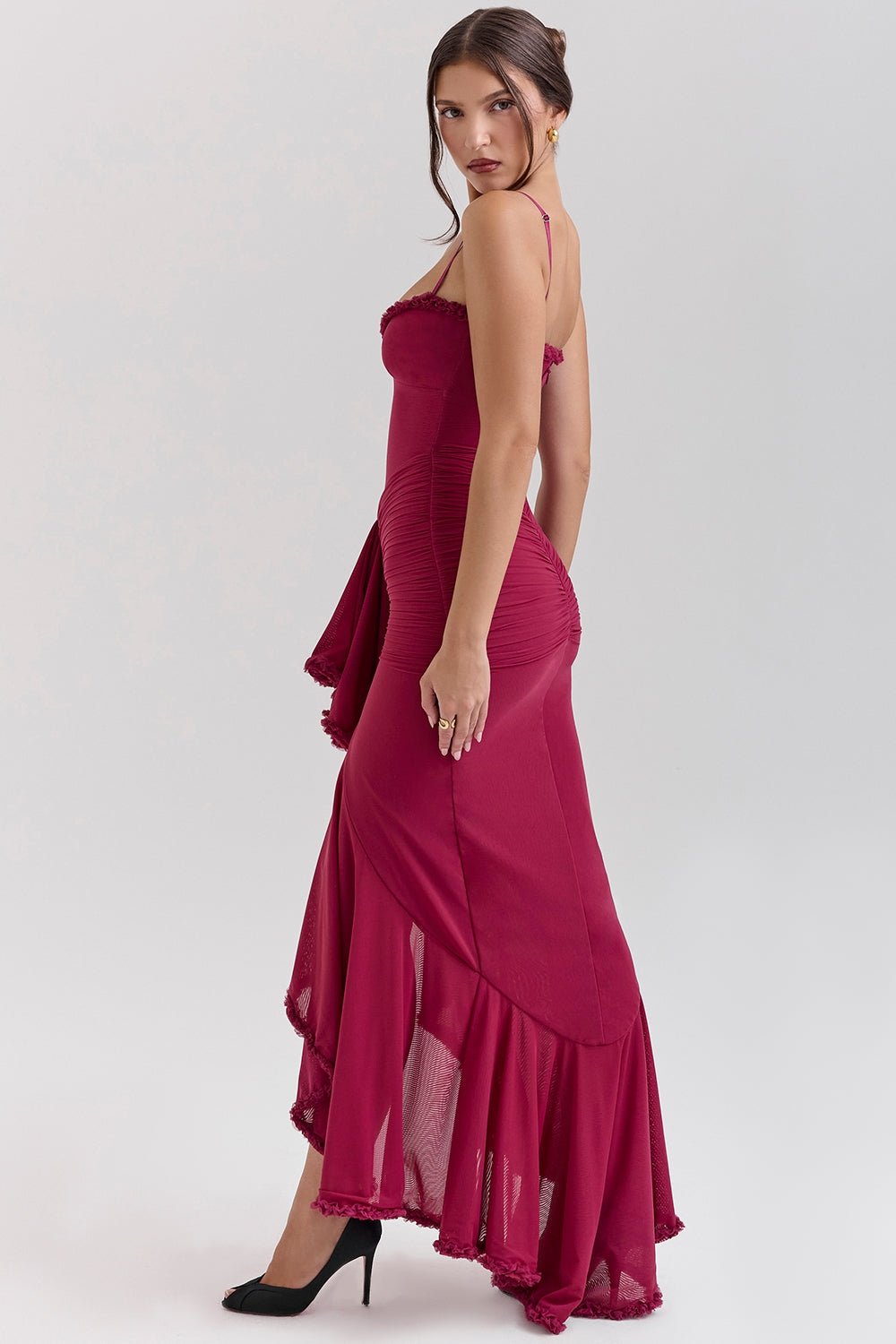 Gabbi | Ruffled Maxi Dress