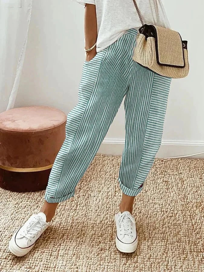 Donna - Striped Pants