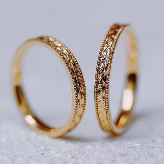 Vintage Gold Couple's Ring