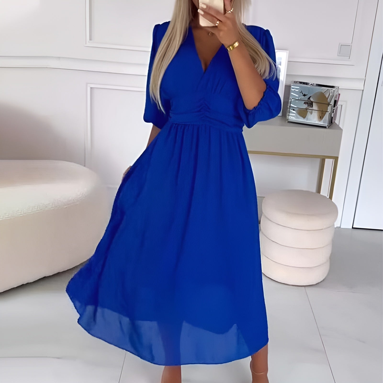 Chloe | Lightweight Chiffon Dress