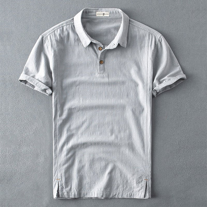 Linen Polo Shirt