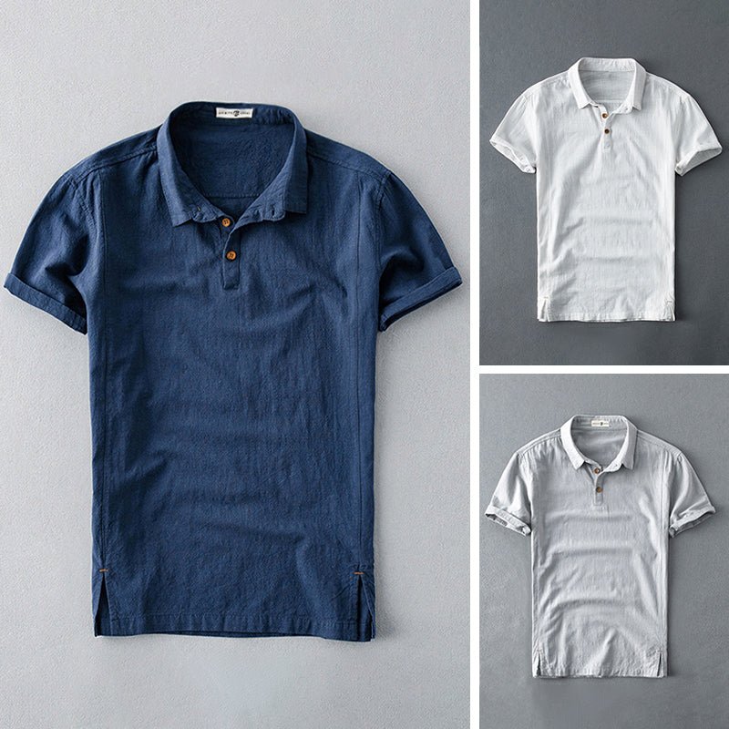 Linen Polo Shirt