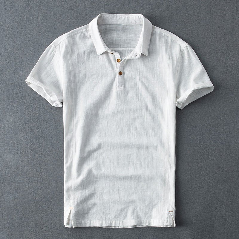 Linen Polo Shirt