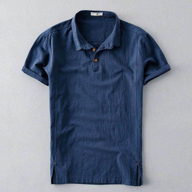Linen Polo Shirt