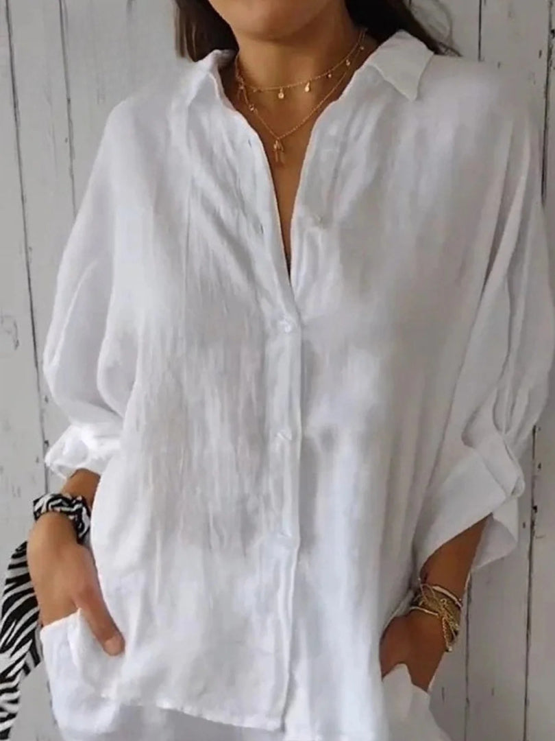 Alba Linen Style Shirt