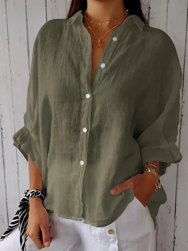 Alba Linen Style Shirt