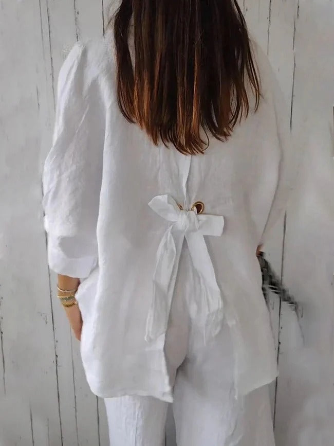 Alba Linen Style Shirt