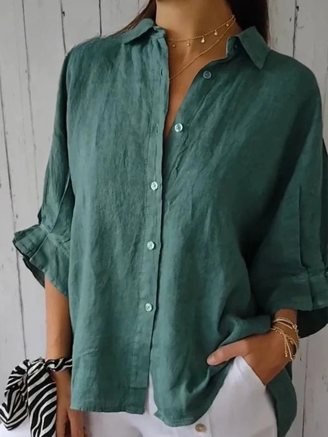 Alba Linen Style Shirt