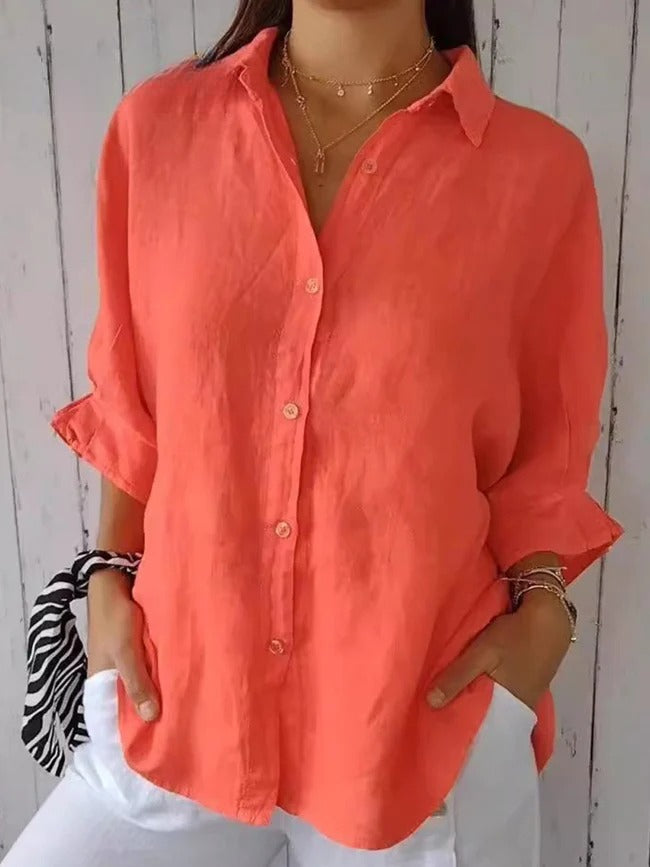 Alba Linen Style Shirt