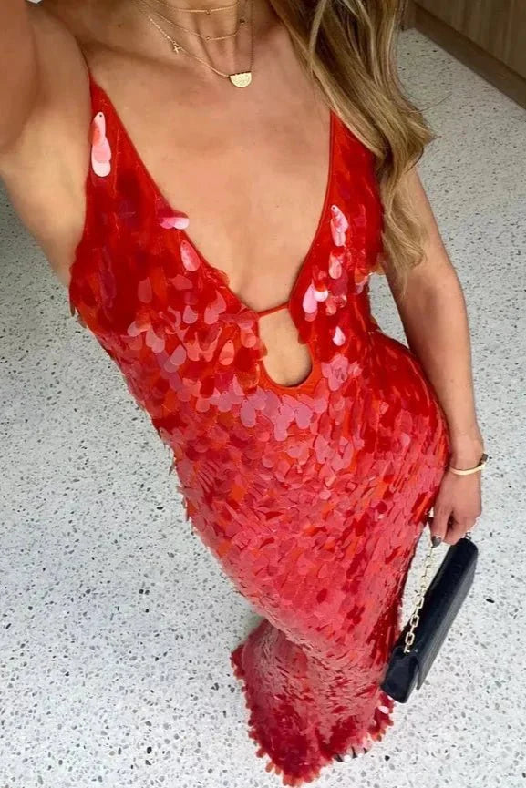 Kailani | Sequin Maxi Long Dress