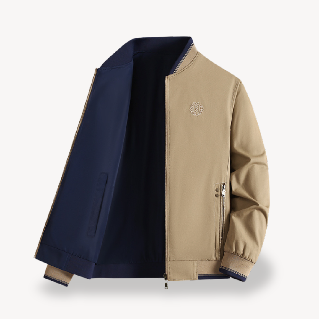 Loro | Reversible Formal Bomber Jacket