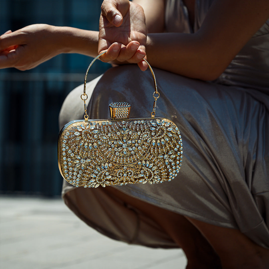 Luxa Flower Clutch Bag