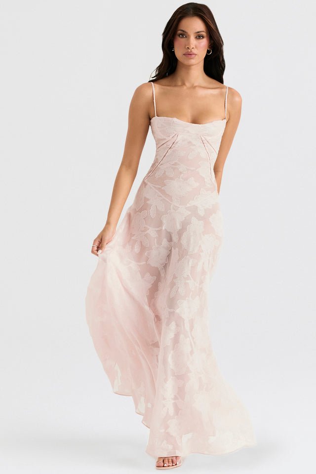 Mabel | Vintage Lace Lamé Dress