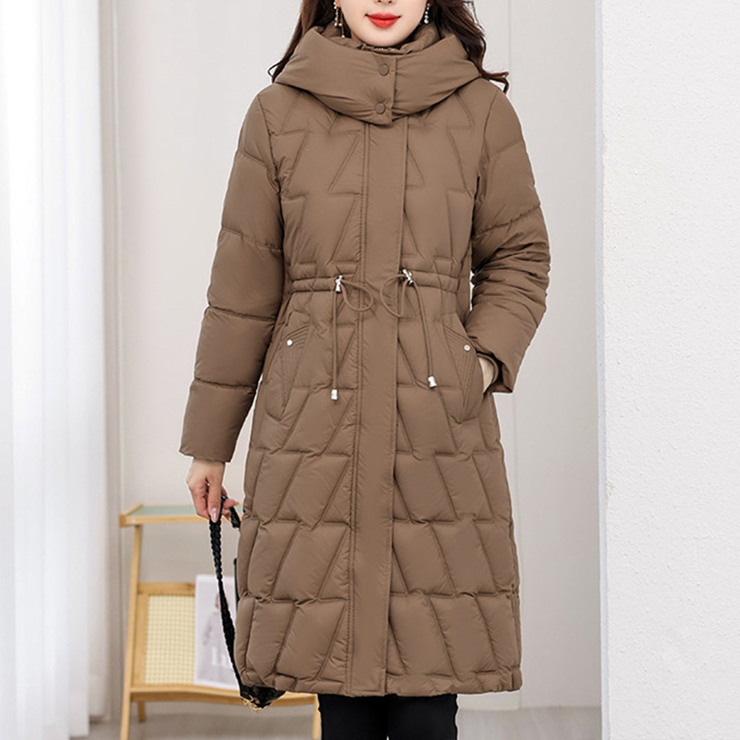 Elsie - Premium Long Quilted Jacket