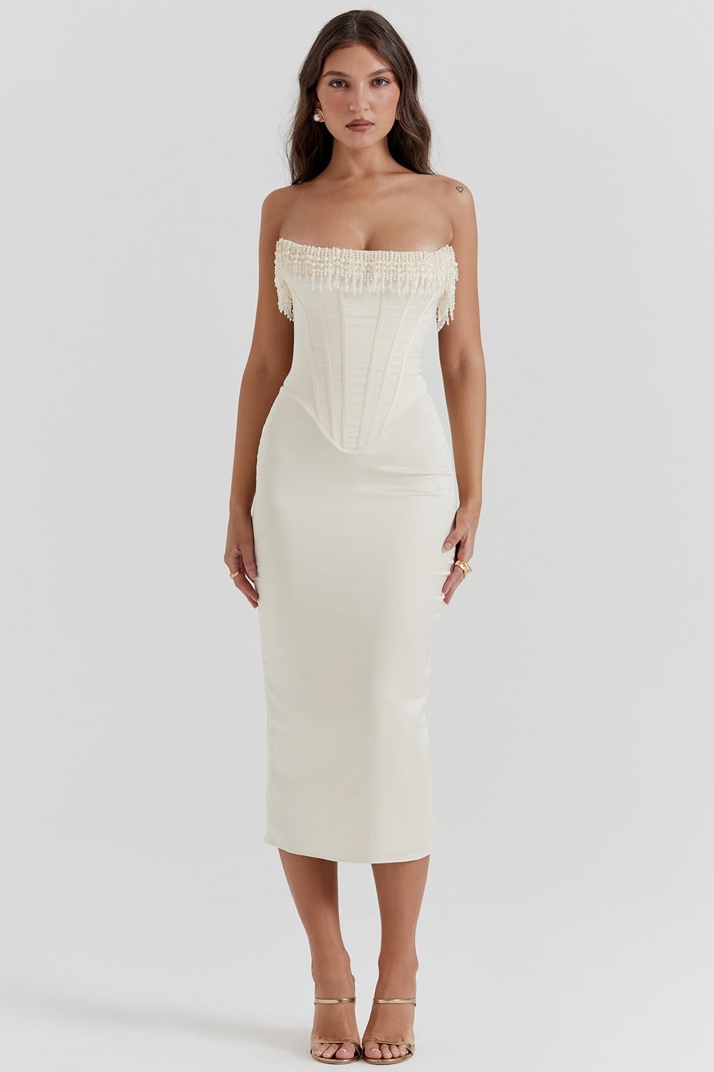 Nalita | Aura of Luxe Midi Dress