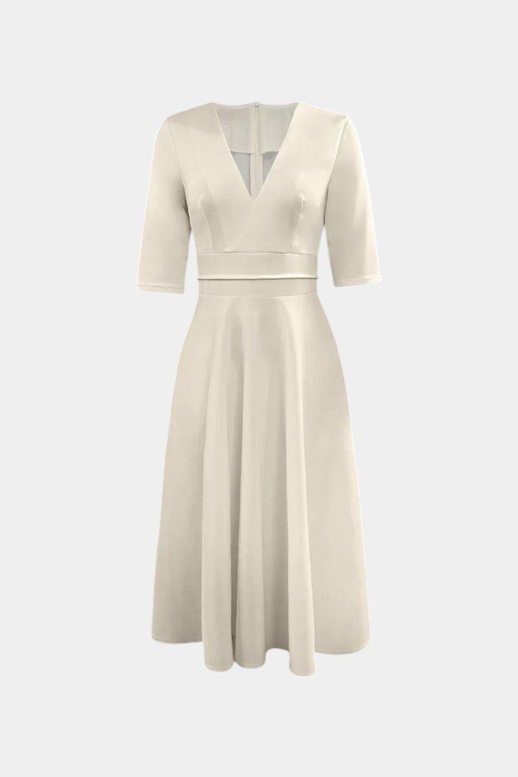 Nylah | A-Line Swing Midi Dress
