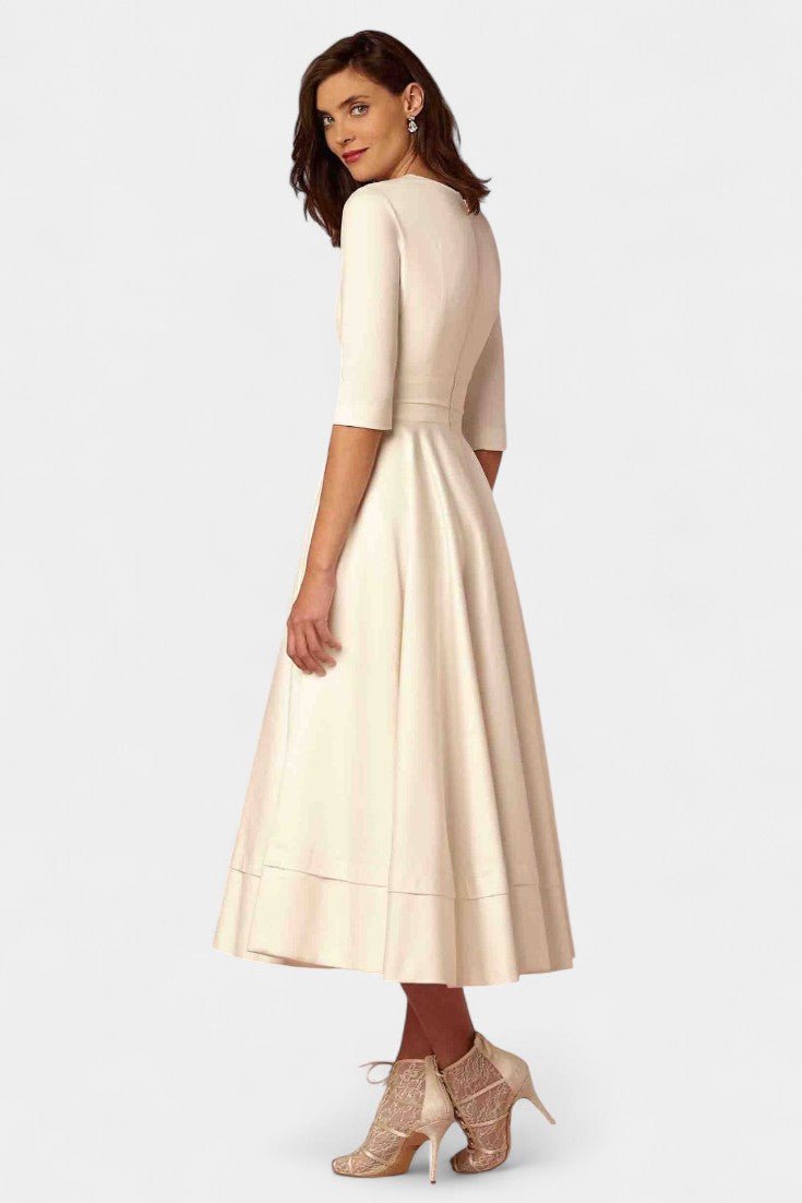 Nylah | A-Line Swing Midi Dress