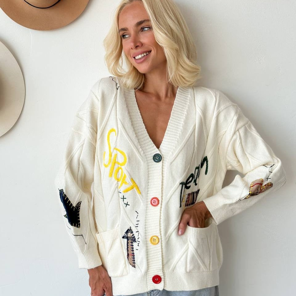 Zoella - Embroidered Cardigan