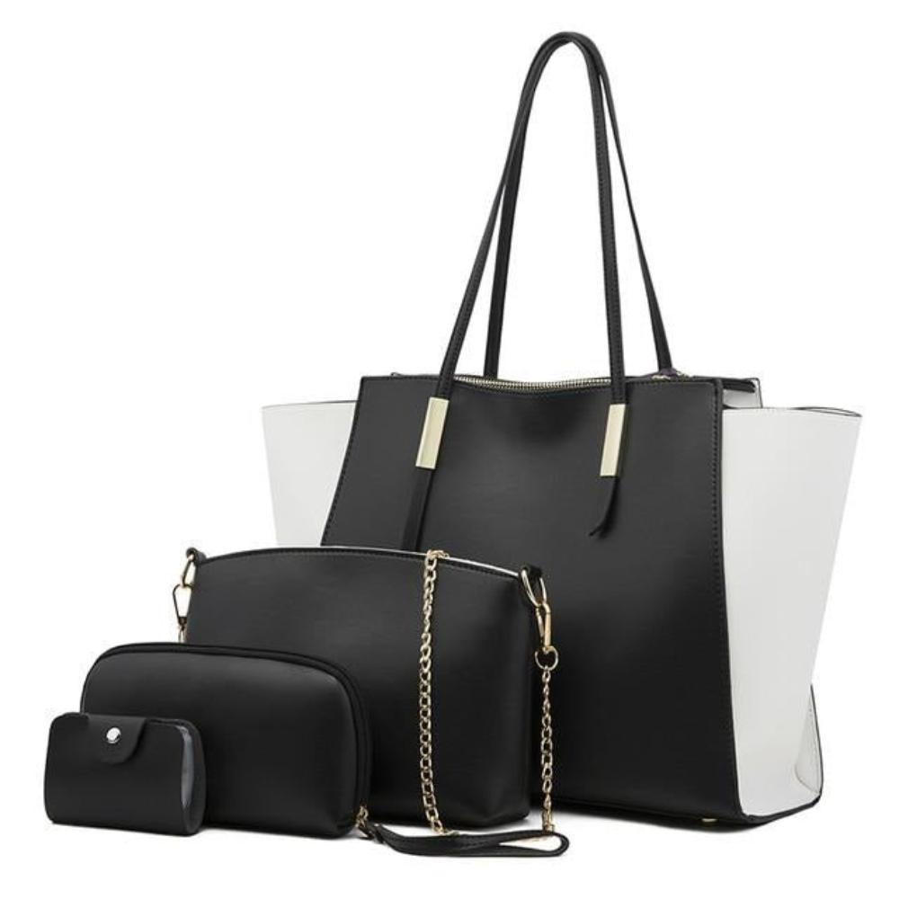 Isabella Charm Set | Luxurious 4-Piece Tote Bag Set