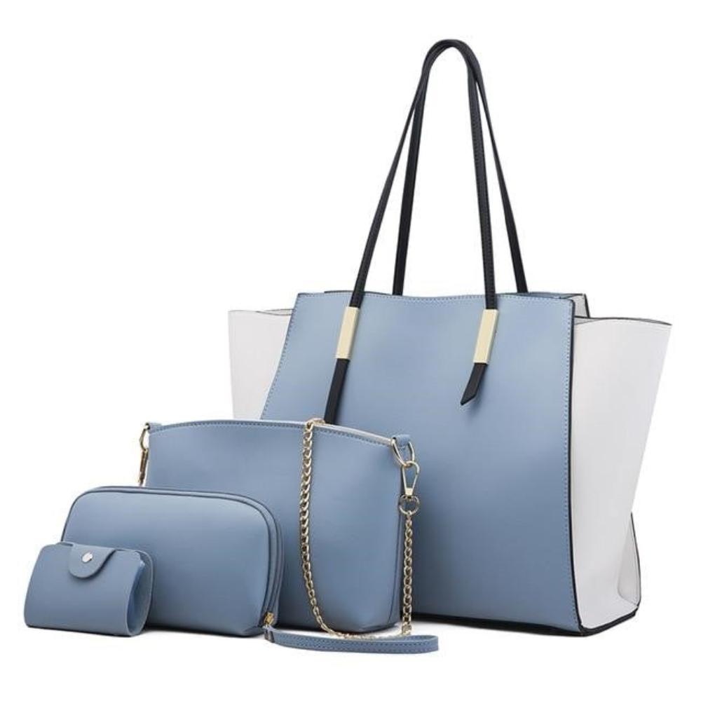 Isabella Charm Set | Luxurious 4-Piece Tote Bag Set
