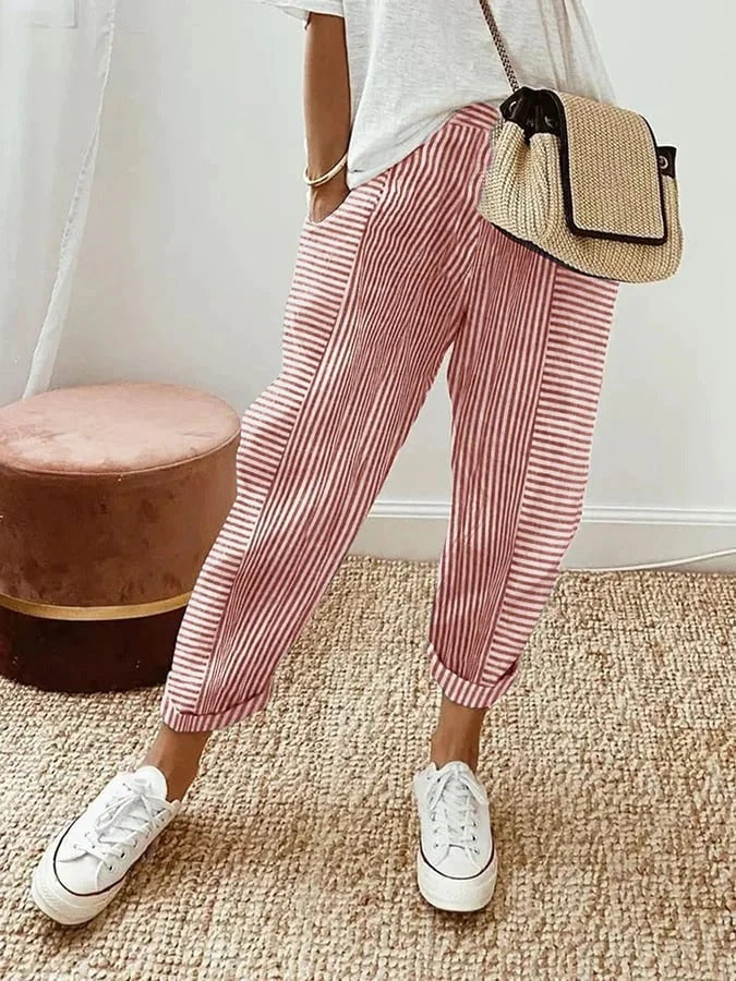 Donna - Striped Pants