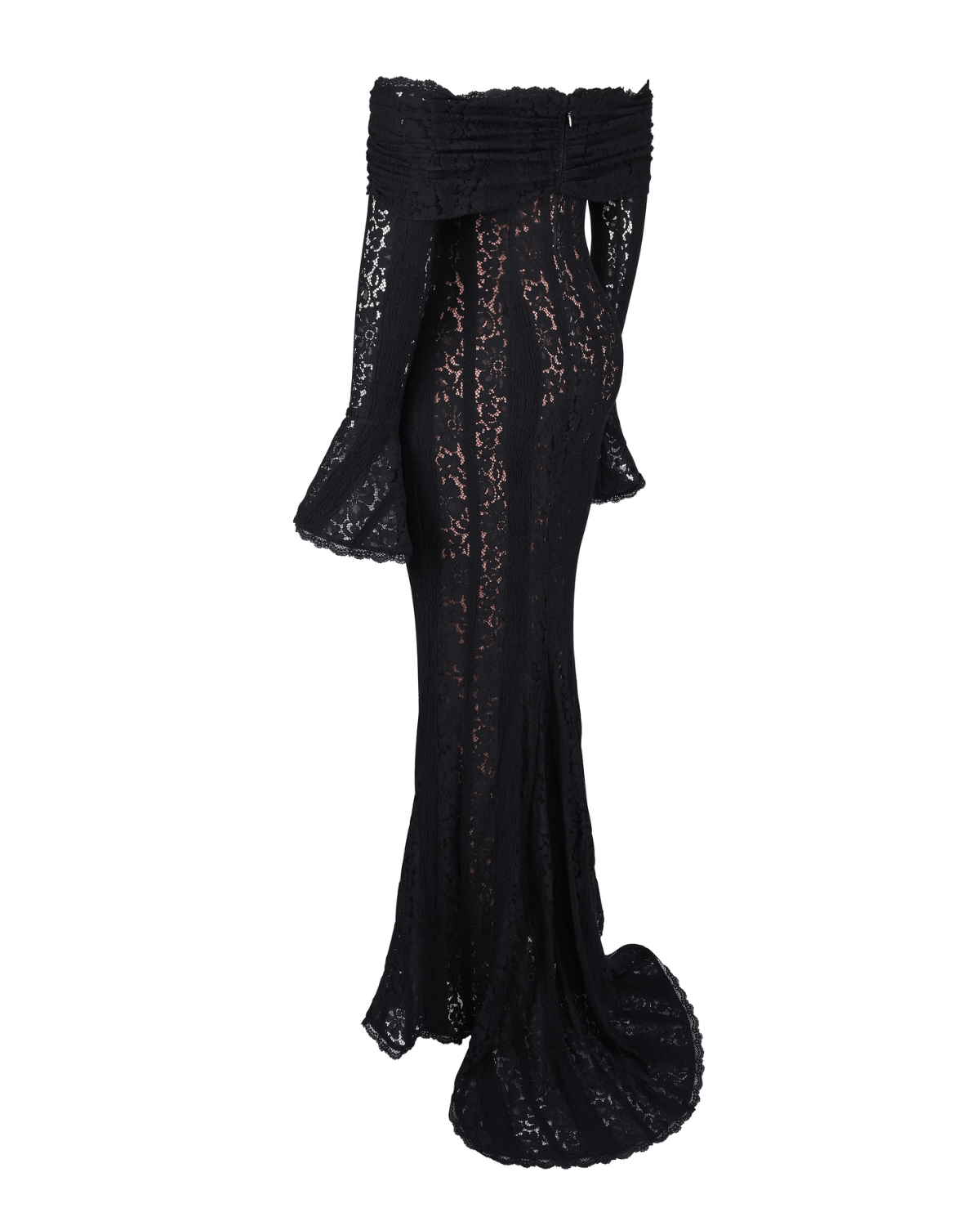 Rosalie | Lace Off-Shoulder Maxi Dress