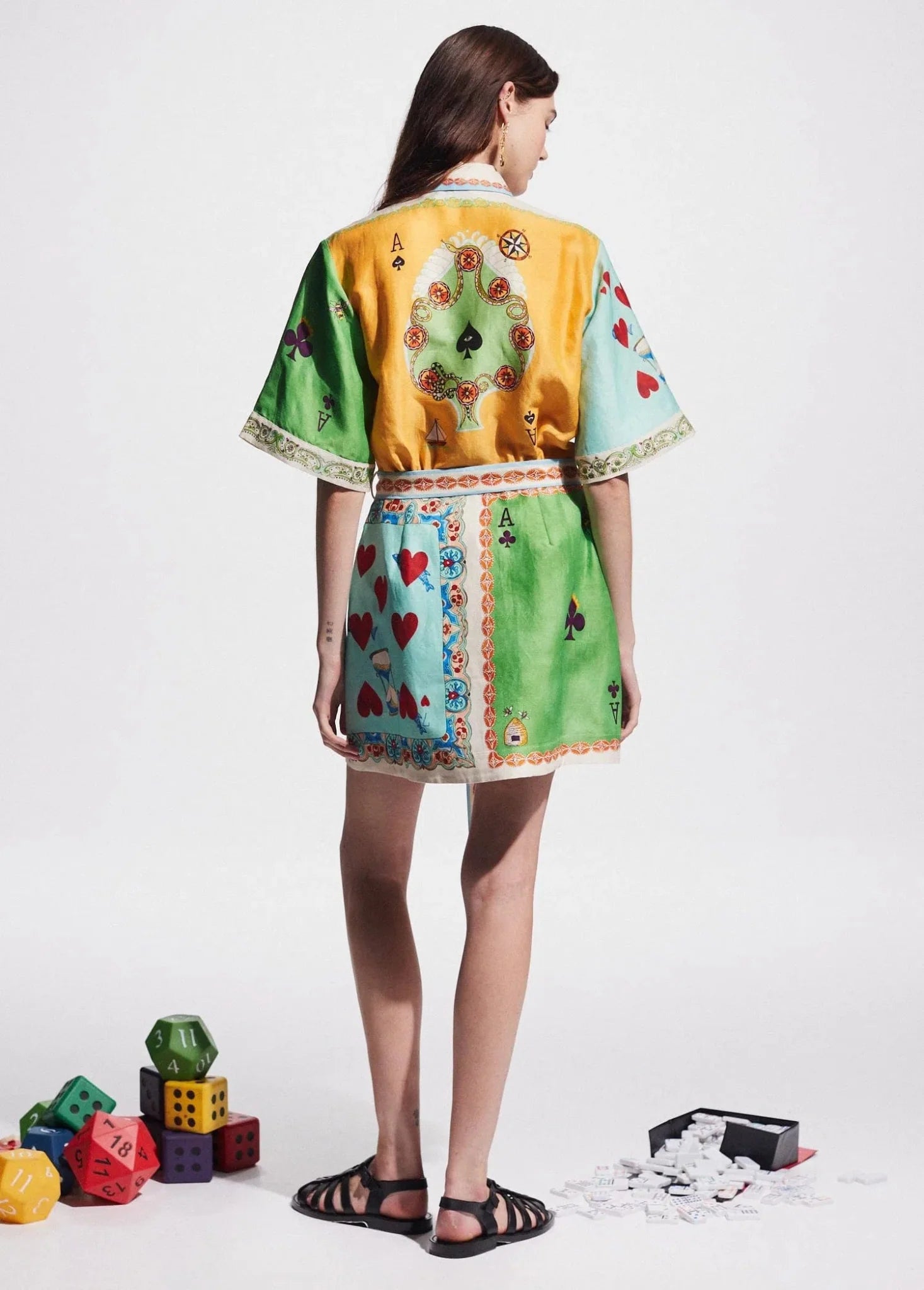 RUMMY | PRINT MINI DRESS
