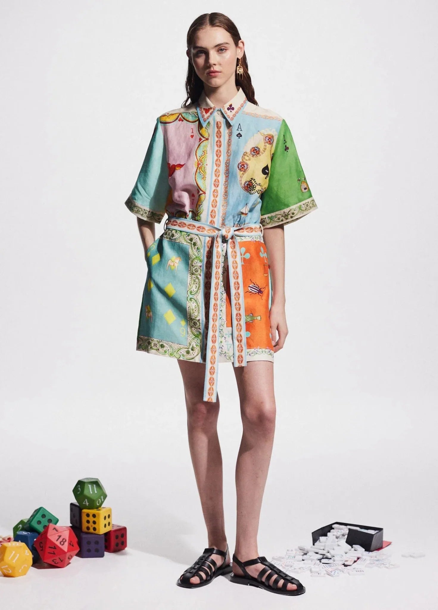 RUMMY | PRINT MINI DRESS
