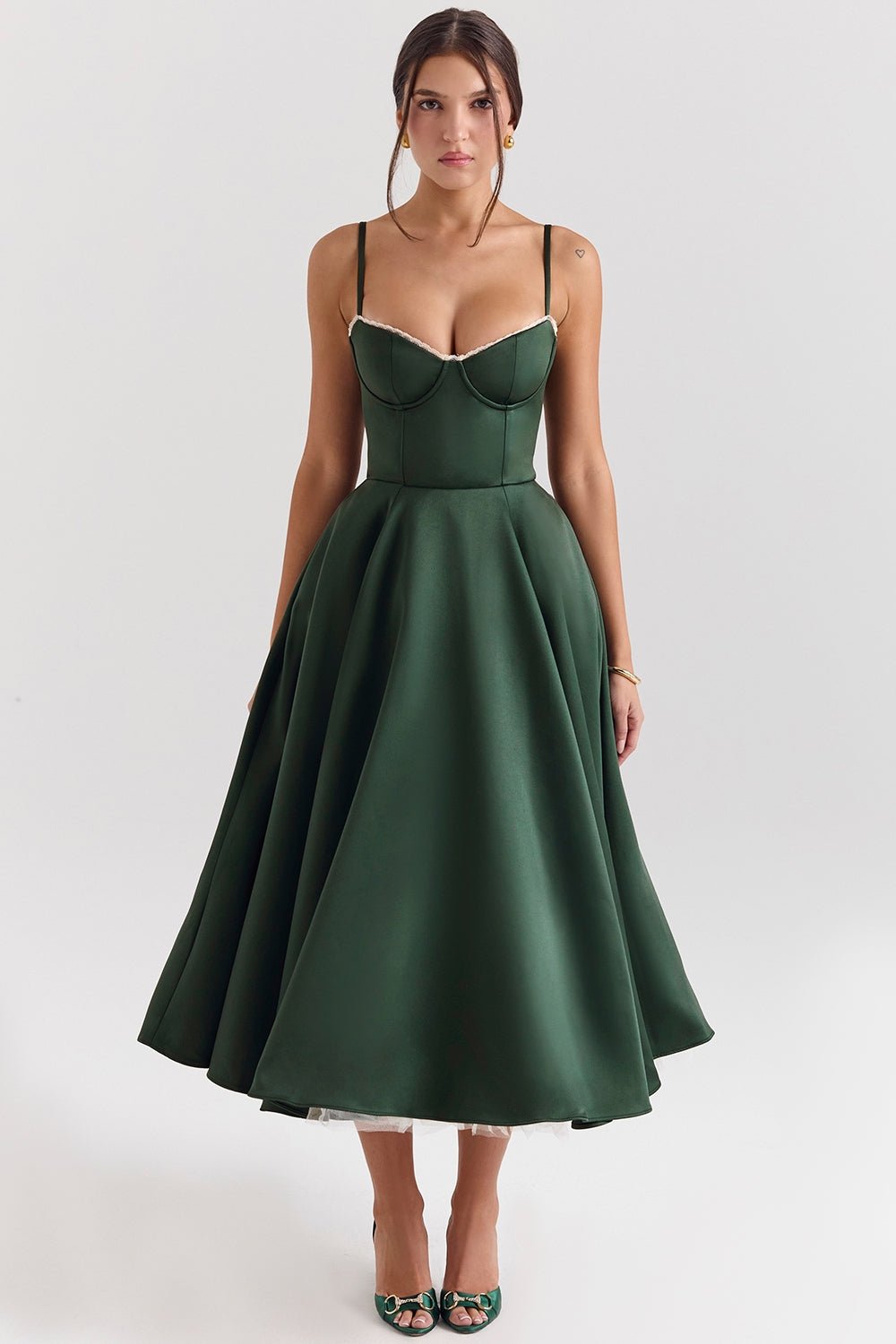 Soleil | Gown Midi Dress