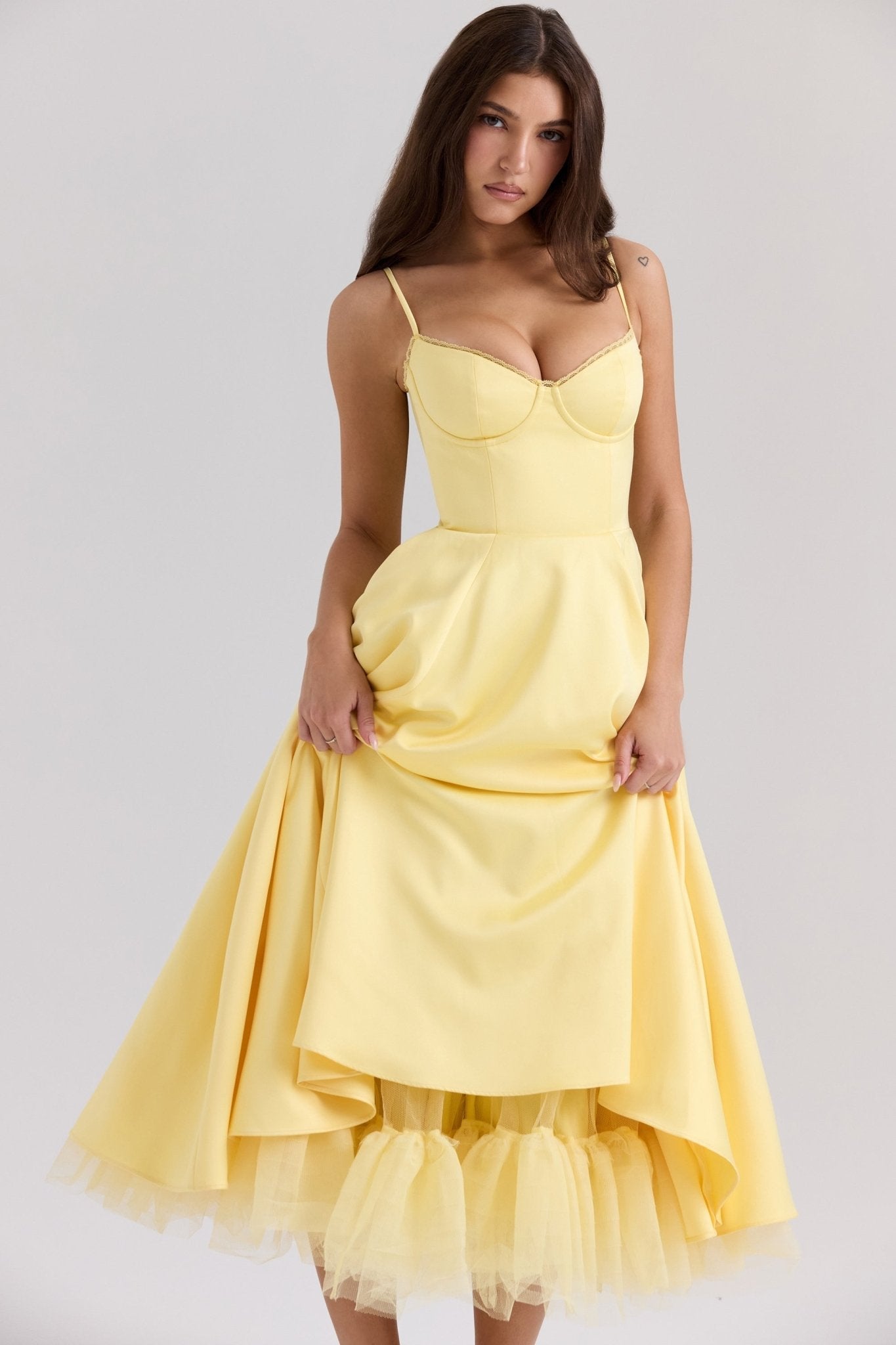 Soleil | Gown Midi Dress