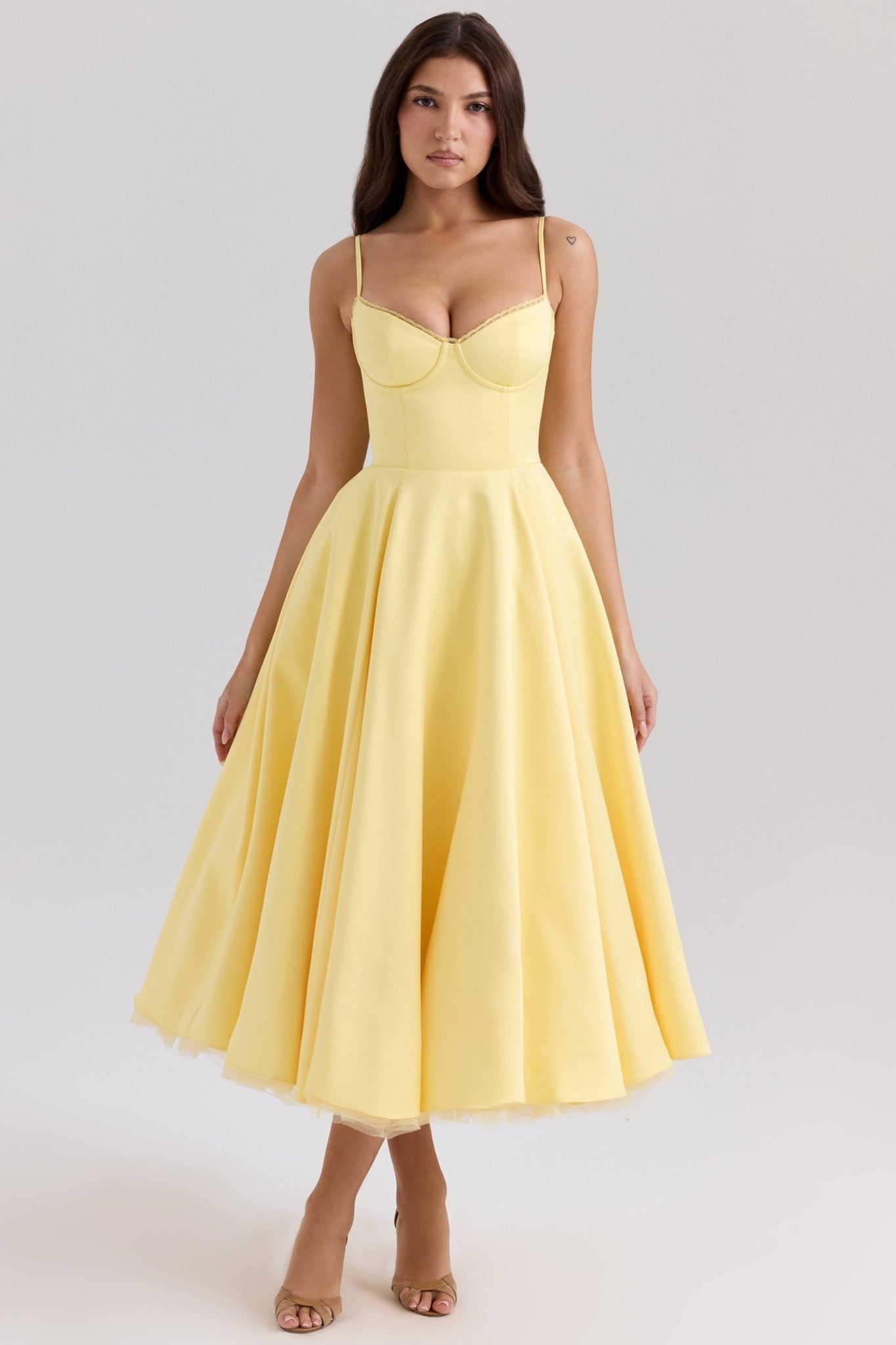 Soleil | Gown Midi Dress