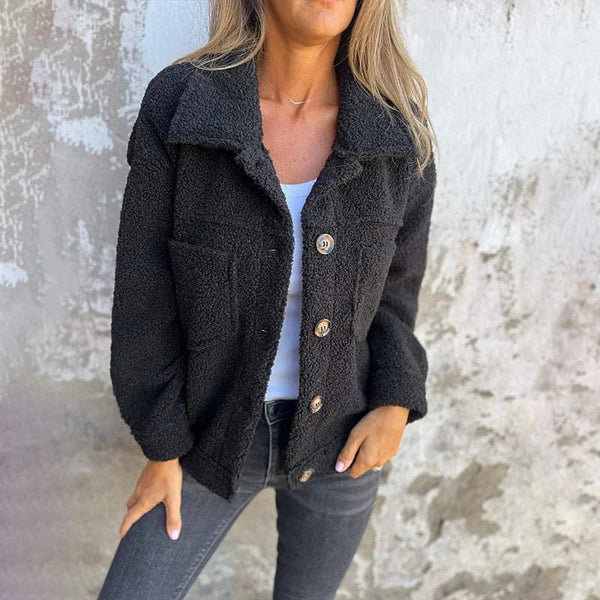 Melinda - Stylish Short Jacket with Lapels