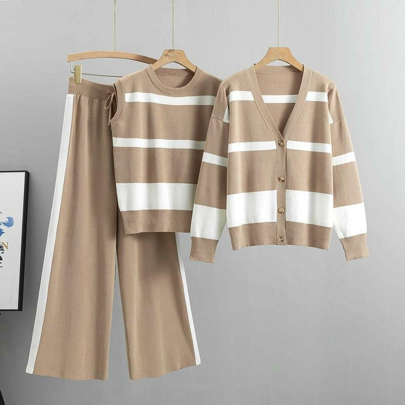 Marbel - Stylish Loose Casual Three-Piece Set