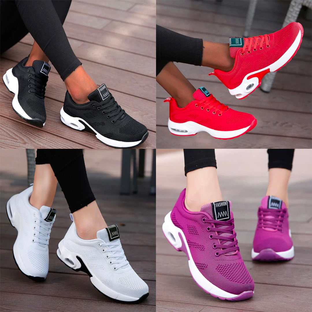 Lightweight Walking Shoes - Breathable Air Cushion Sneakers