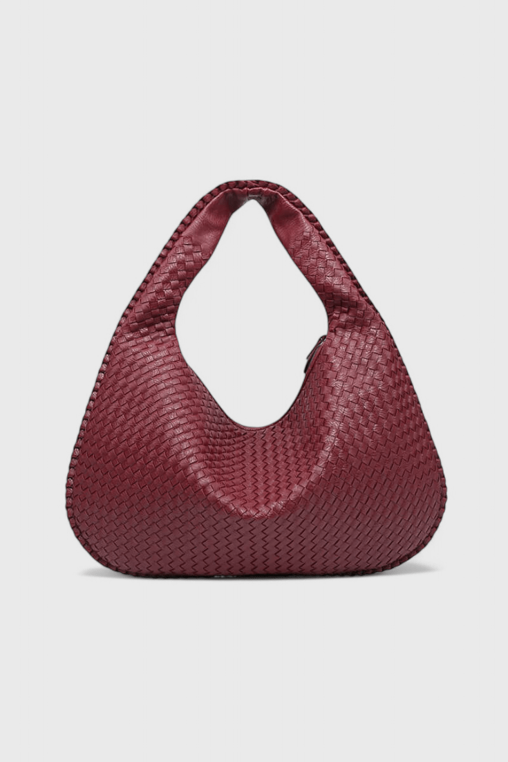 Tilly Woven Satchel Shoulder Bag