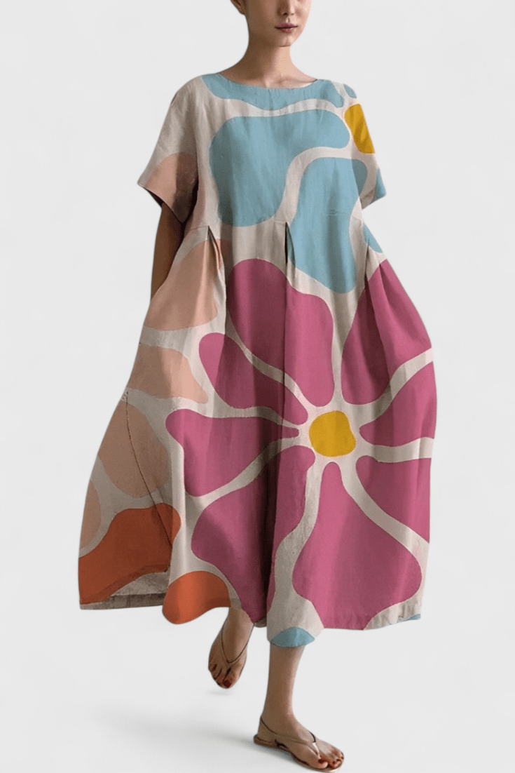 Valeria | Oversized Everyday Midi Dress