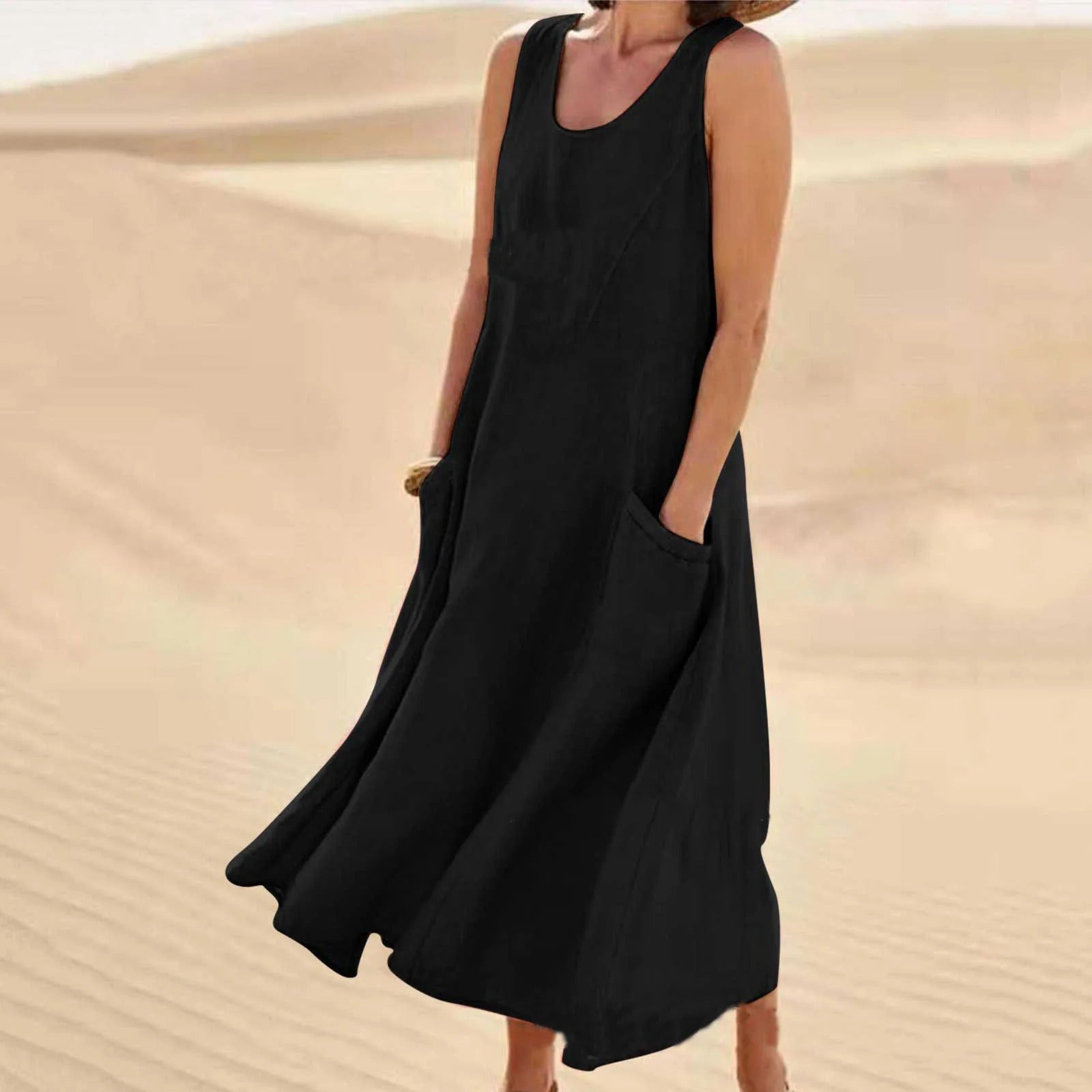 Solia | Knit Tunic with Pockets
