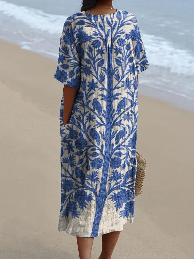 Fenna | Summer Breeze Printed Dress