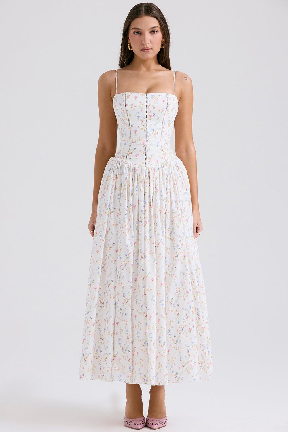Ysabella | Cotton Maxi Sundress