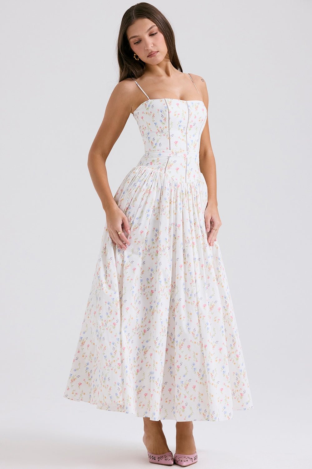 Ysabella | Cotton Maxi Sundress